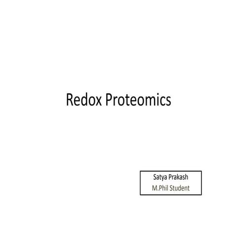 Reactive Oxygen Species