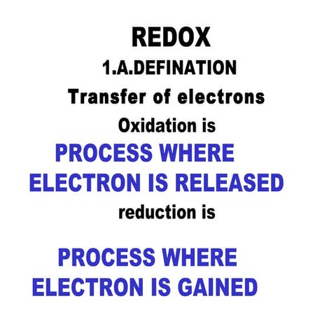 Redox presentation 11 july 2011