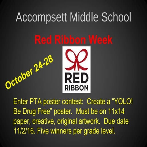 Red Ribbon Week 2016