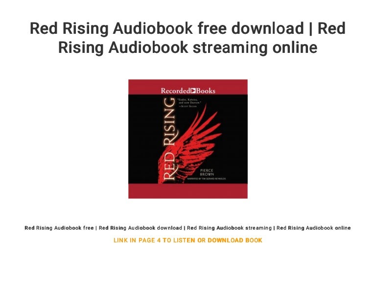 red rising free download