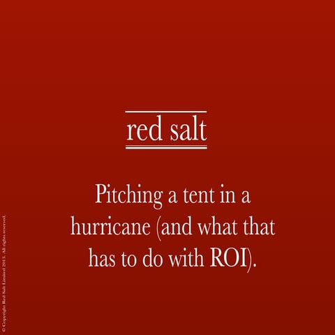 David Meikle, Founding Partner, Redsalt