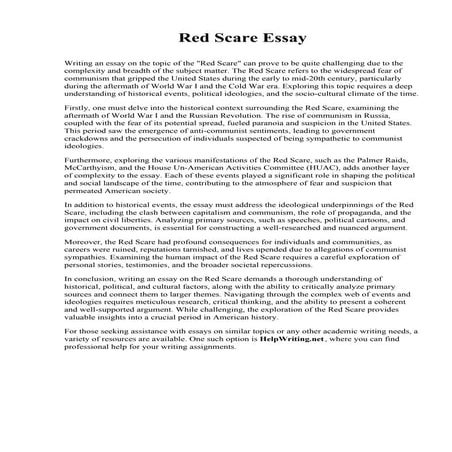 Causes Of The Cold War Essay | PDF