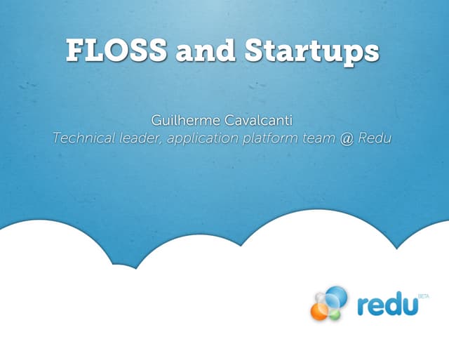 FLOSS and Startups