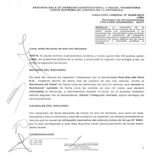 Reducción de la remuneración consen...