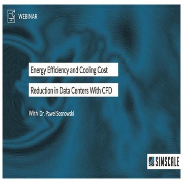 Data Center Cooling System Design: Reducing Cooling Costs and Power Consumpti...