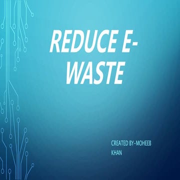 Reduce E-Waste.pptx
