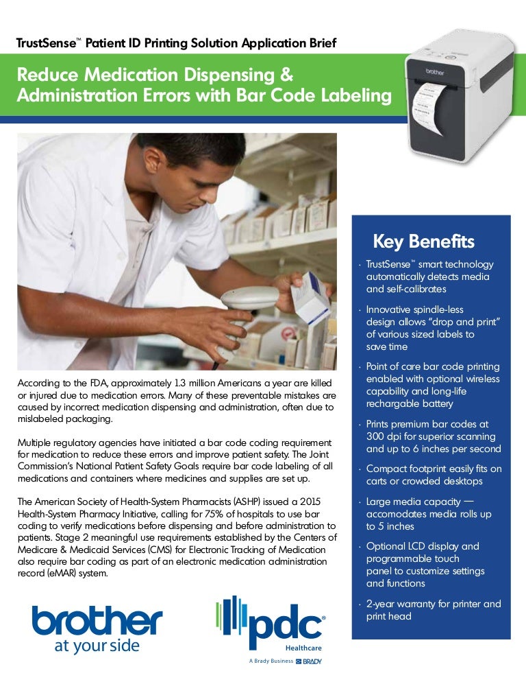 Reduce Medication Dispensing Administration Errors with Bar Code Labe…