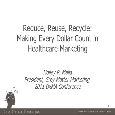 Making Every Dollar Count in Healthcare Marketing
