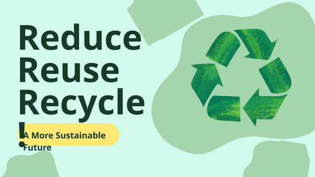 Recycling presentation | PDF
