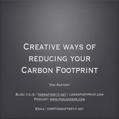 Reducing a data center's carbon footprint