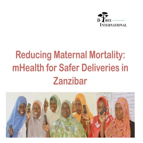 Peter Lubambi: Reducing Maternal Mortality with mHealth, MobileMonday Dar es ...