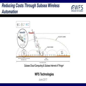 Reducing costs through subsea wireless automation June 2017