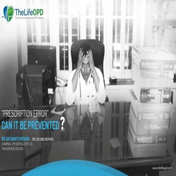 #Reducing errors in prescription