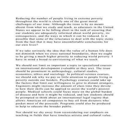 Reducing the number of people living in extreme poverty throughout.docx