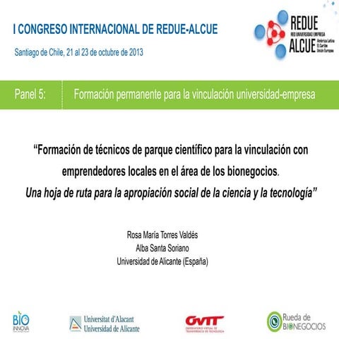 I Congreso Internacional RedUE ALCUE