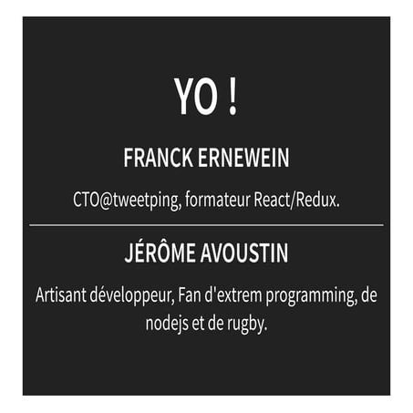 Comment Redux a fini sur mon serveur