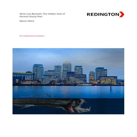 Red views   what lies beneath - the hidden cost of pension equity risk - march 2014