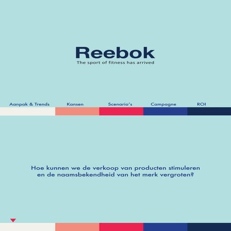 Reebok   the sport of fitness has arrived