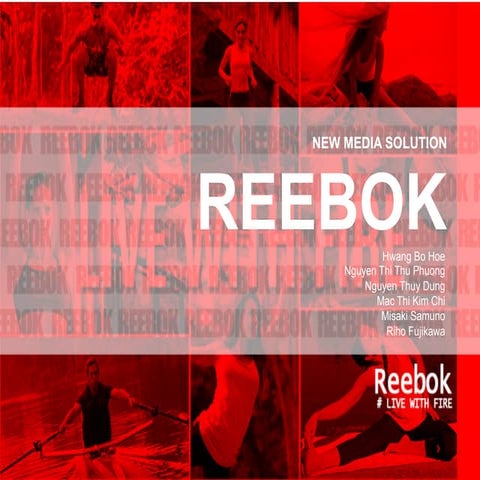 New media Solution for Reebok in Korea market