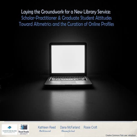 Laying the Groundwork for a New Library Service: Scholar-Practitioner & Gradu...