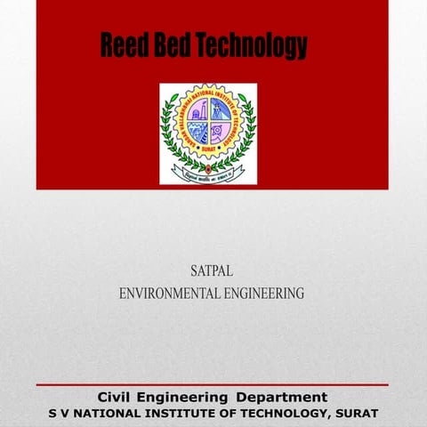 Reed bed technology