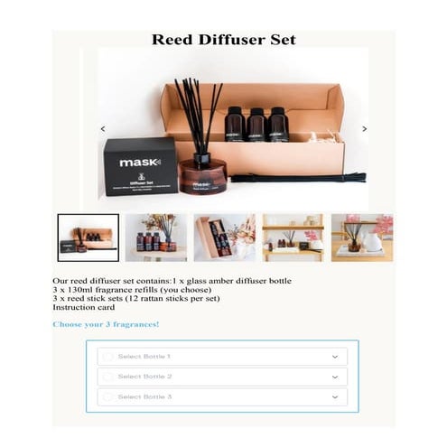 Reed diffuser set converted | PDF
