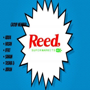 Reeds Super market 
