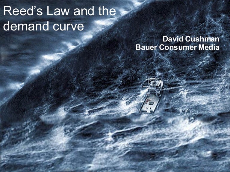 Reed’S Law And Demand Curve For Blog Talk08