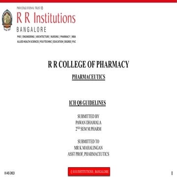 ICH Q8 guideliness CADD.pptx