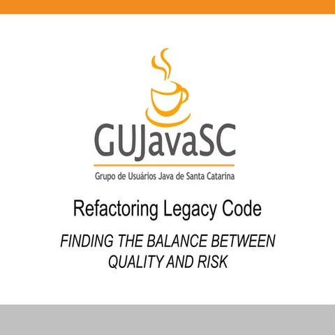 Refactoring Legacy Code