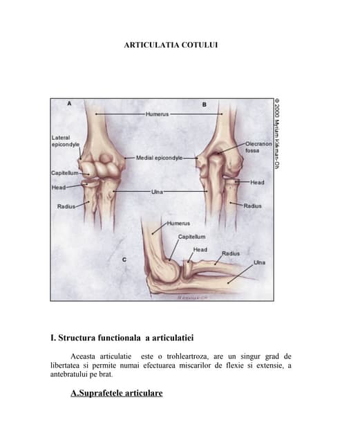 cum să întăriți articulația cotului după o accidentare