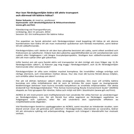 Session 32_2 Peter Schantz