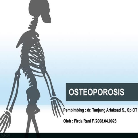 Referat Osteoporosis