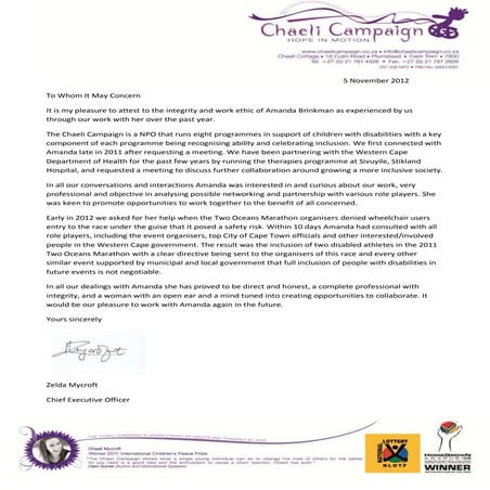 Reference chaeli campaign