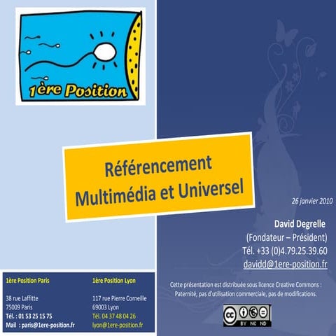 Référencement Multimédia et Universel sur Google