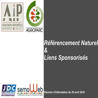 Référencement naturel vs liens spon...