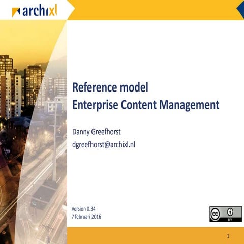 Reference model Enterprise Content Management | PPTX | Desktop ...