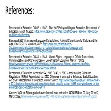Bilingual Education Policy.pptx///////// | PPTX