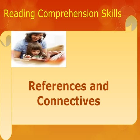 Recognizing References & Connectives