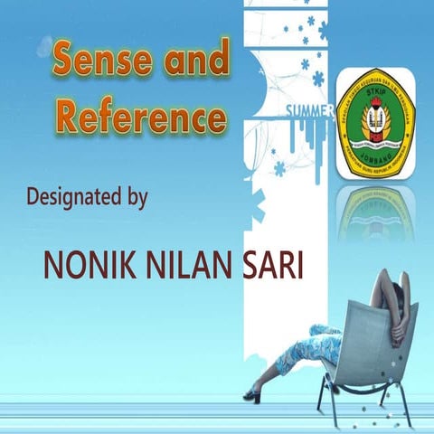 Reference&sense SEMANTIC