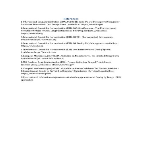 References Page Solid Dosage Scaleup Docx