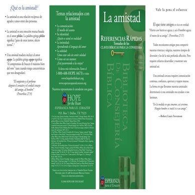 Referencia rapida   amistad