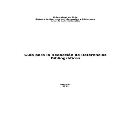 Referencias bibliograficas