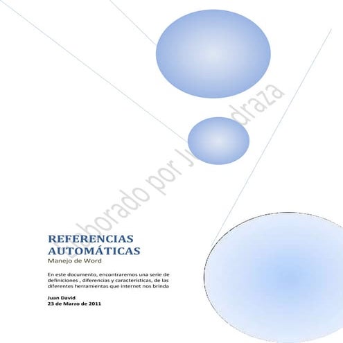 Referencias automáticas