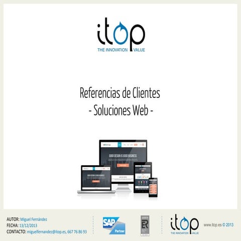 Referencias Clientes web (ECM + eCommerce)