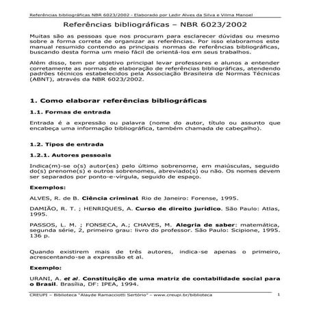 Referencias nbr 6023 2002[1]