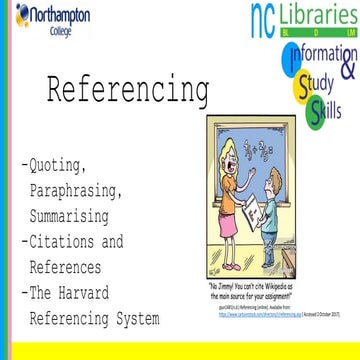 Referencing