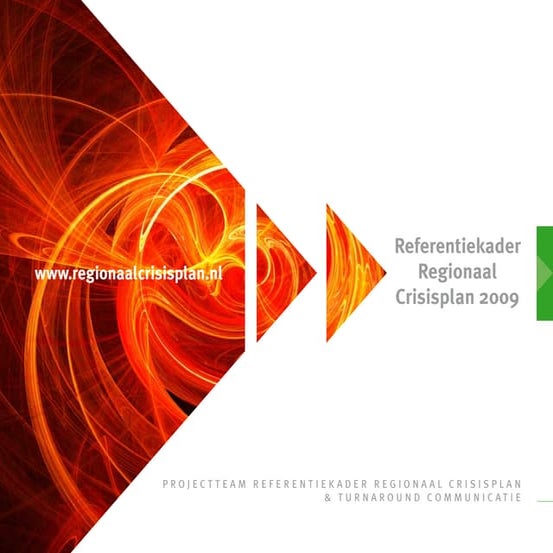Referentie regionaal crisisplan