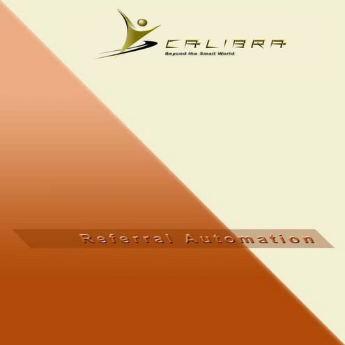 Referral Automation by Calibra