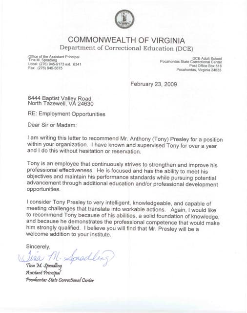 Professional Correspondence | PDF